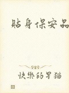 贴身保安品书网