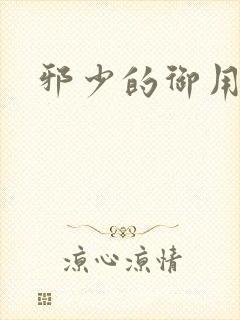 邪少的御用恋人