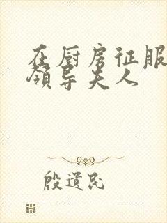 在厨房征服美丽领导夫人