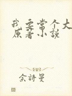 我要当个大坏蛋原著小说