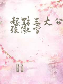 起点三大公交车张傲雪