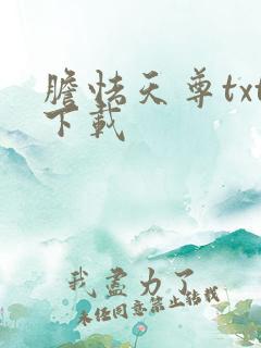 胆怯天尊txt下载