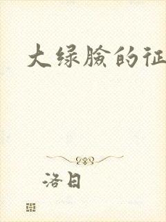 大绿脸的征途