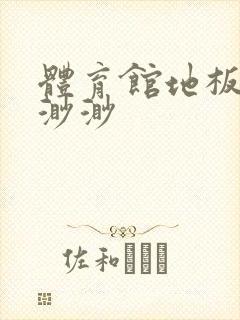 体育馆地板上c渺渺