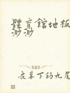 体育馆地板上c渺渺