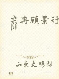 宋冉顾景行肖洛川