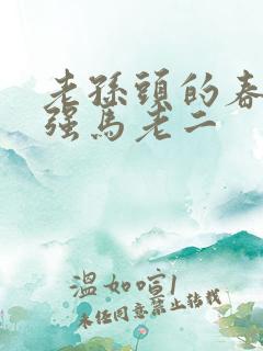 老孙头的春天马强马老二