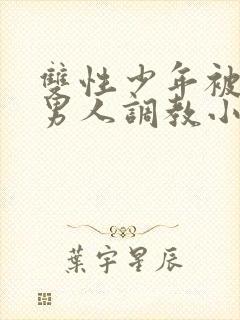 双性少年被三个男人调教小说