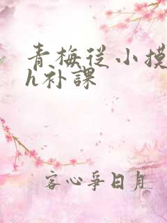 青梅从小摸到大h补课