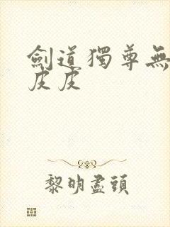 剑道独尊无弹窗皮皮