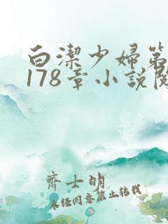 白洁少妇第1一178章小说阅读