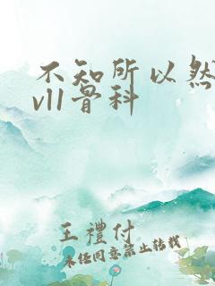 不知所以然h1vl1骨科