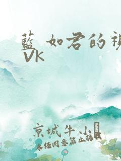 蓝 如君的视频 VK