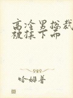 高冷男总裁憋尿被揉下面