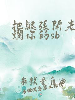 把腿张开老子臊烂你的sb