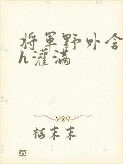 将军野外含公主h灌满