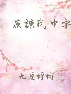 原谅我中字