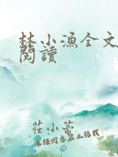 林小渔全文免费阅读