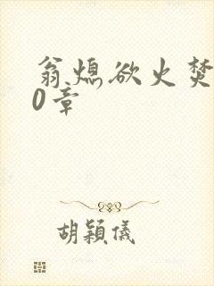 翁熄欲火焚身50章