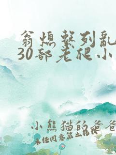 翁熄系列乱短篇30部老爬小说