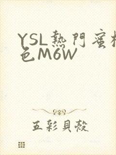 YSL热门蜜桃色M6W