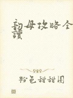 韵母攻略全文阅读