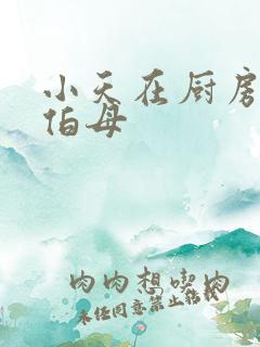 小天在厨房插杨伯母