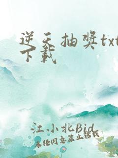 逆天抽奖txt下载