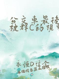 公交车最后一排被群C的视频