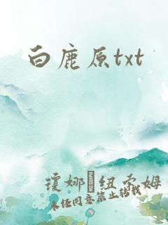 白鹿原txt