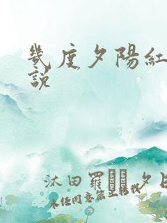 几度夕阳红 小说