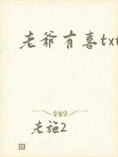 老爷有喜txt