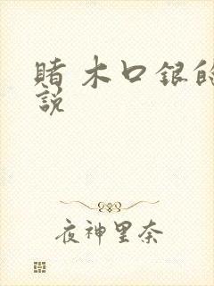 赌 木口银的小说