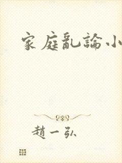 家庭乱论小说