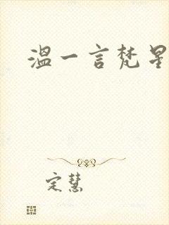 温一言梵星小说