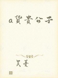 a货贵公子