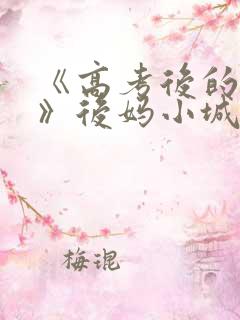 《高考后的假期》后妈小城