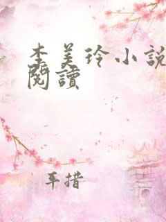 李美玲小说免费阅读