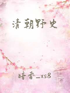 清朝野史