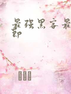 最强黑客最新章节