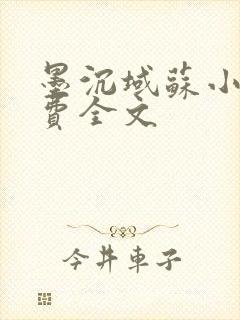 墨沉域苏小柠免费全文