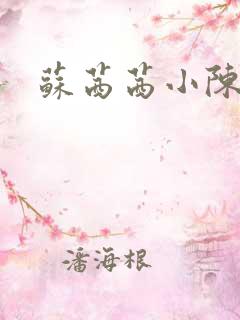 苏茜茜小陈叔叔