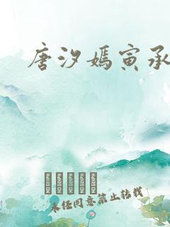 唐汐嫣寅承小说