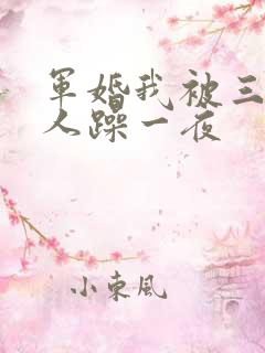 军婚我被三个男人躁一夜