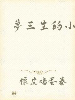 梦三生的小说