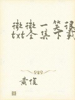 微微一笑很倾城txt全集下载