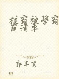 校霸被学霸玩到崩溃车