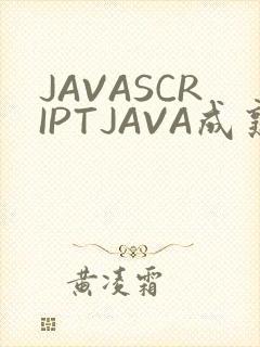 JAVASCRIPTJAVA成熟亲子