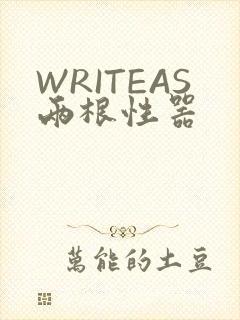 WRITEAS两根性器