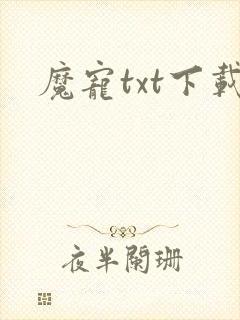 魔宠txt下载